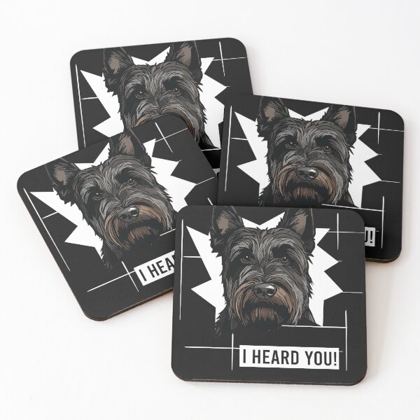 Artikelvorschau, Lustiger Scottish Terrier, der sagt: „Ich habe dich gehört“ entworfen und verkauft von whyitsme.