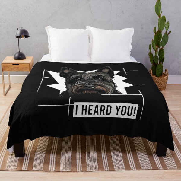 Item preview, Funny Scottish Terrier Saying I Heard You designed and sold by whyitsme.