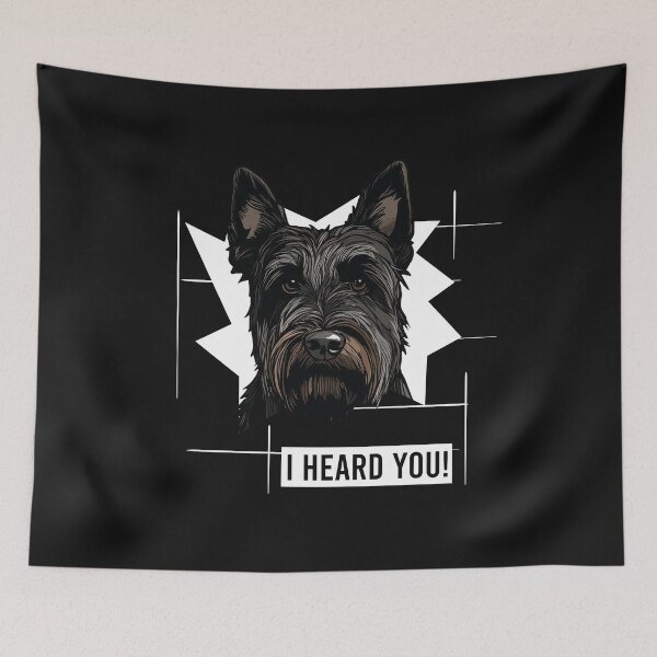 Item preview, Funny Scottish Terrier Saying I Heard You designed and sold by whyitsme.