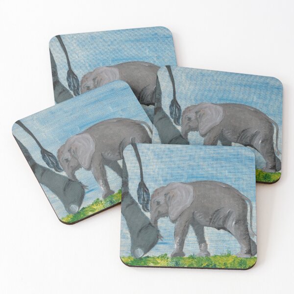 Item preview, Elephant No.3 Baby grey designed and sold by ElifantYard.
