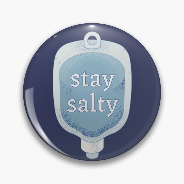 Item preview, Stay Salty Ward Nursing Funny IVI for Nurses Healthcare  designed and sold by The Remi Reserve.