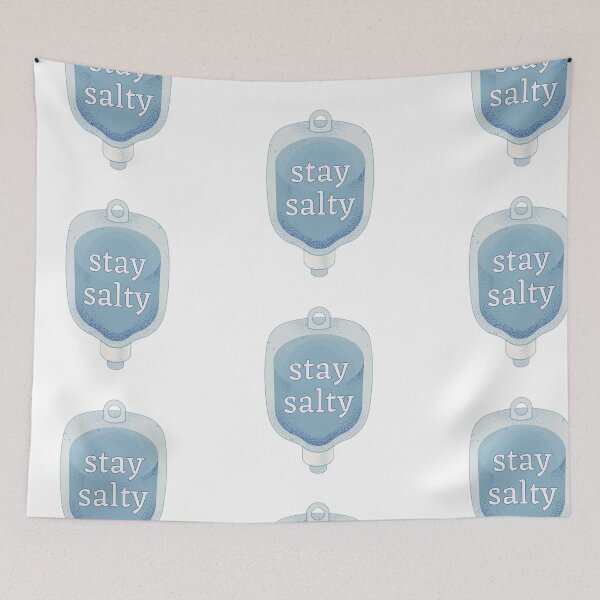 Item preview, Stay Salty Ward Nursing Funny IVI for Nurses Healthcare  designed and sold by The Remi Reserve.