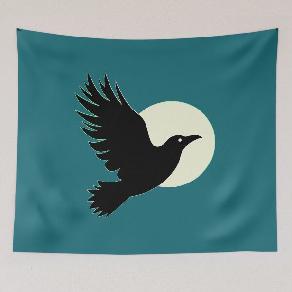 Item preview, Moonlight Raven designed and sold by Hirako Nakatsu.
