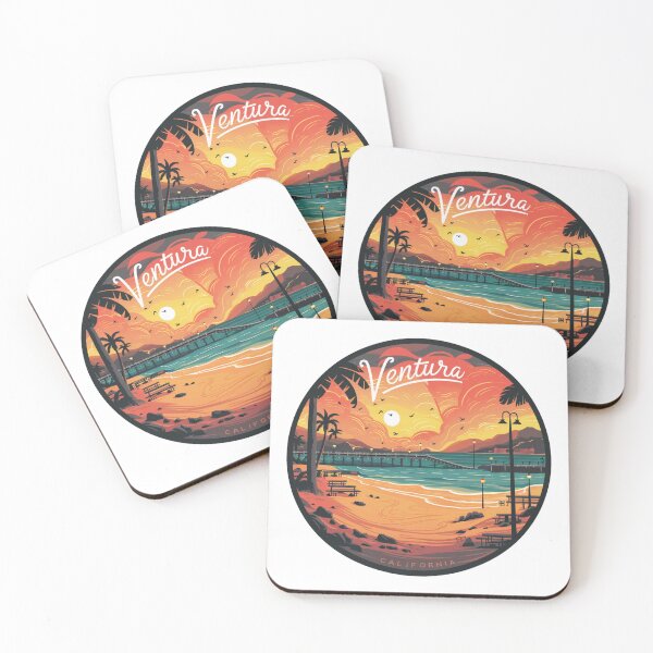 Item preview, Ventura California - Dreamy Sunset at Ventura Pier designed and sold by CircinusStore.