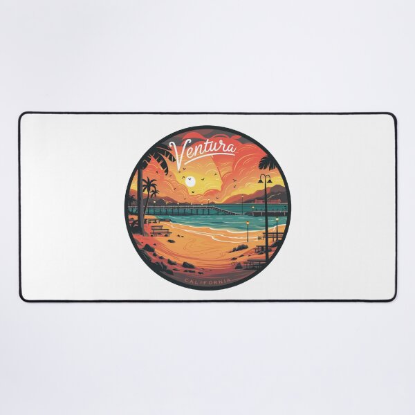 Artikelvorschau, Ventura, Kalifornien – Traumhafter Sonnenuntergang am Ventura Pier entworfen und verkauft von CircinusStore.