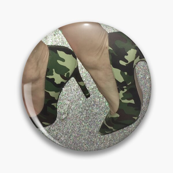 Item preview, Camo Heels designed and sold by KateWinck.