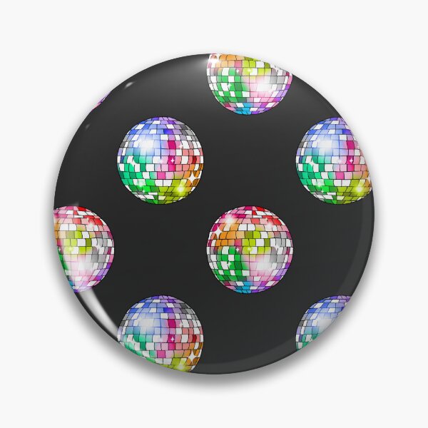 Item preview, Rainbow Disco Balls Polka Dots designed and sold by IrishVikingDesigns.