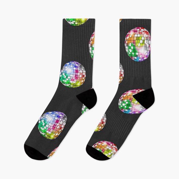 Item preview, Rainbow Disco Balls Polka Dots designed and sold by IrishVikingDesigns.