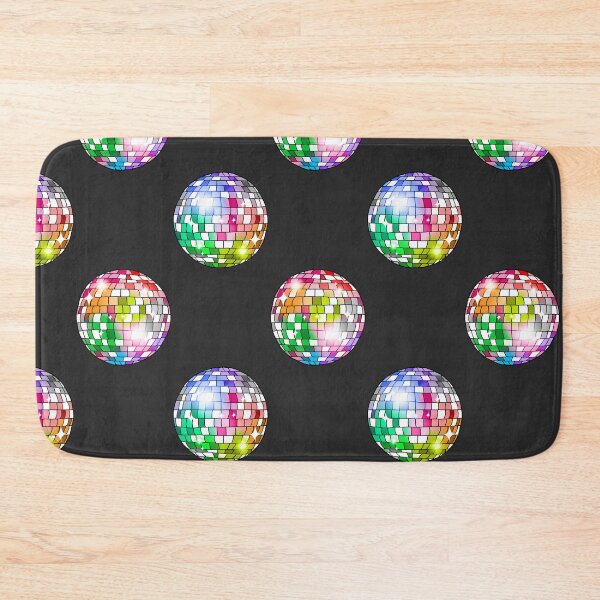 Item preview, Rainbow Disco Balls Polka Dots designed and sold by IrishVikingDesigns.