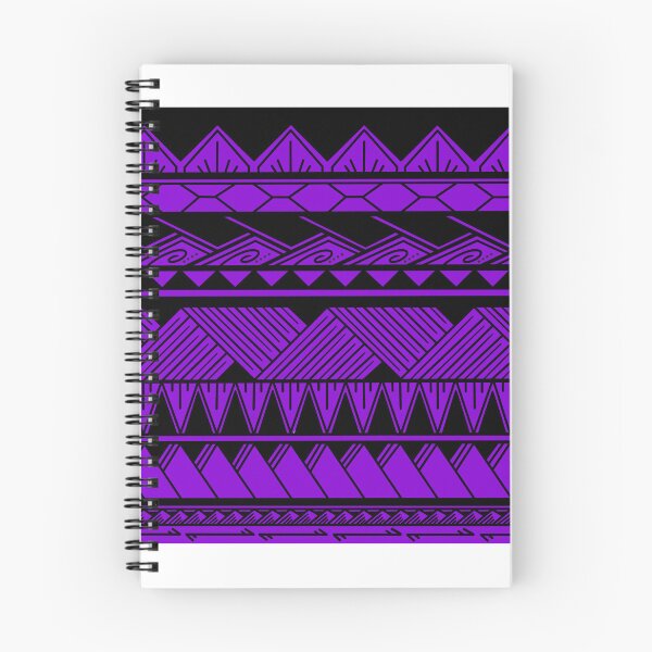 Item preview, Black and Light Purple Tribal Pattern designed and sold by Steeb757.