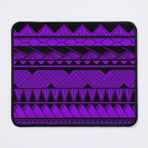 Item preview, Black and Light Purple Tribal Pattern designed and sold by Steeb757.