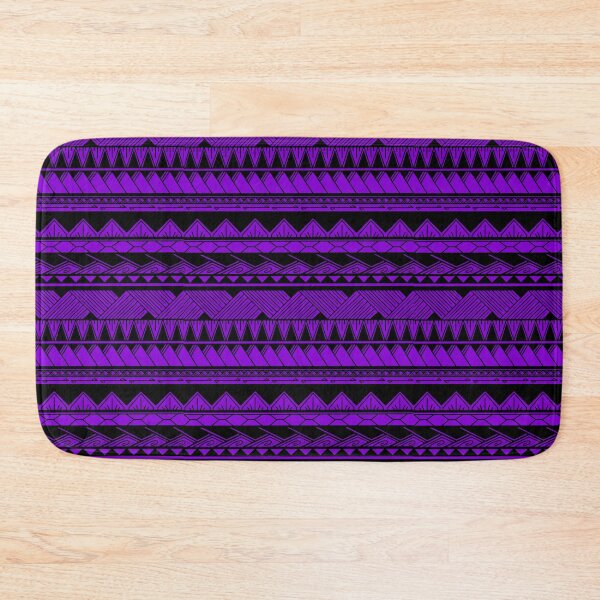 Item preview, Black and Light Purple Tribal Pattern designed and sold by Steeb757.