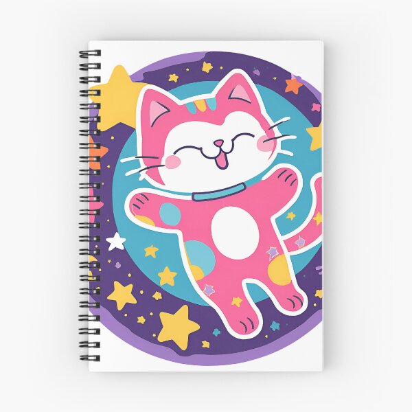 Item preview, Astro Cat, Planetary Sticker, Cat Sticker, Cute Astronaut Cat designed and sold by muresans.