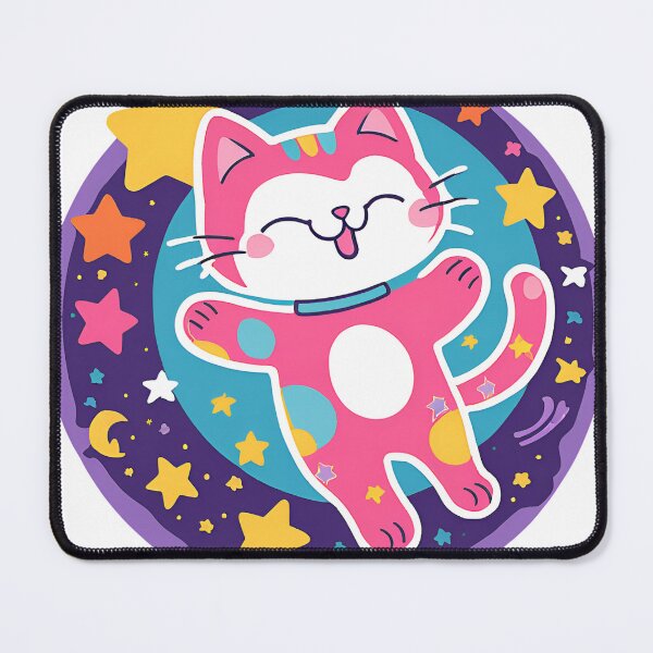Item preview, Astro Cat, Planetary Sticker, Cat Sticker, Cute Astronaut Cat designed and sold by muresans.