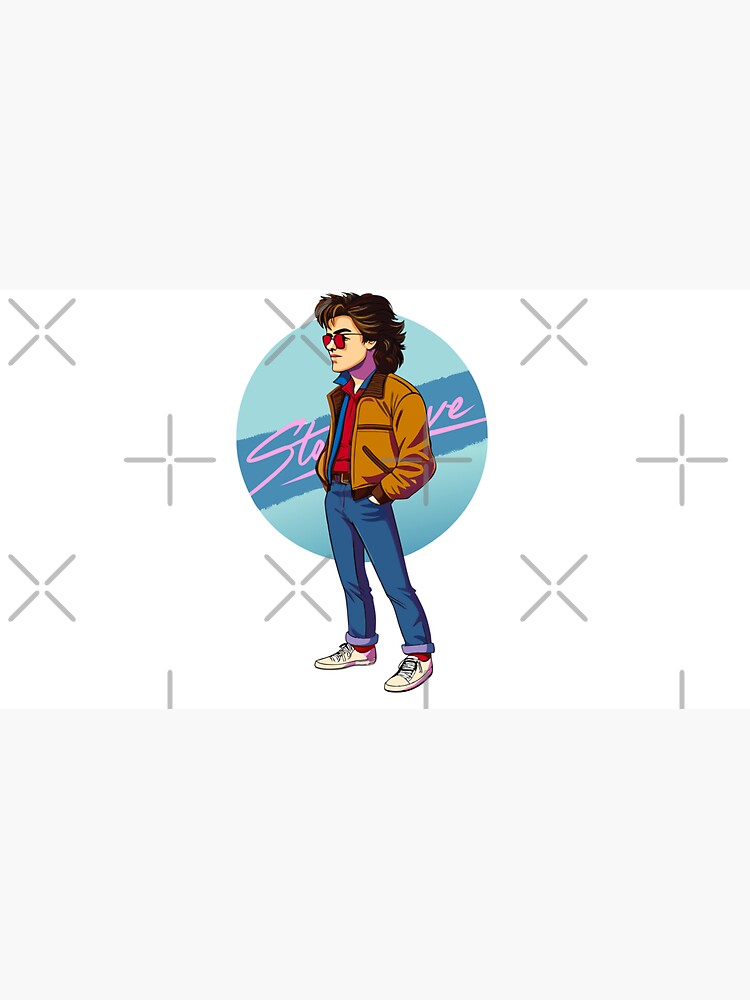 Thumbnail 7 of 7, Cap, Stranger Things Steve harrington designed and sold by timegraf.