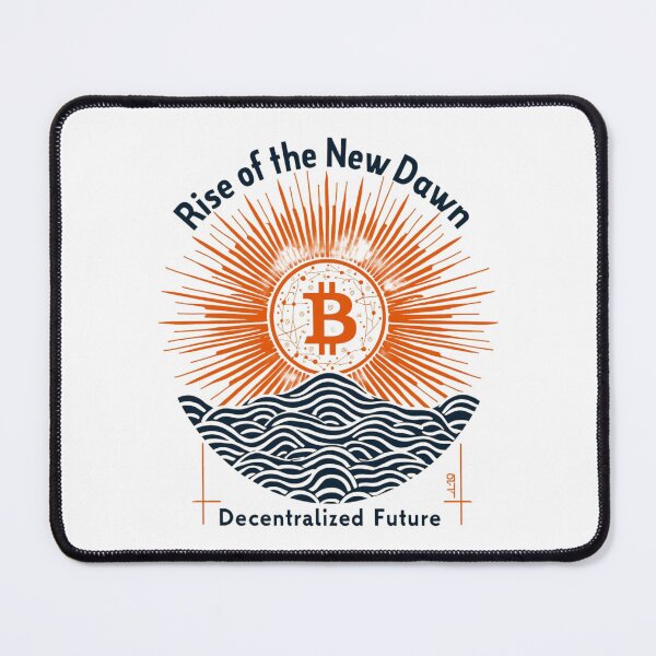 Item preview, Bitcoin Sun Flares Rise of the New Dawn Tee designed and sold by TrendVoyager.