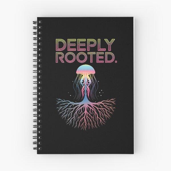 Item preview, Deeply Rooted - Jellyfish with Roots designed and sold by Zazz Lee.