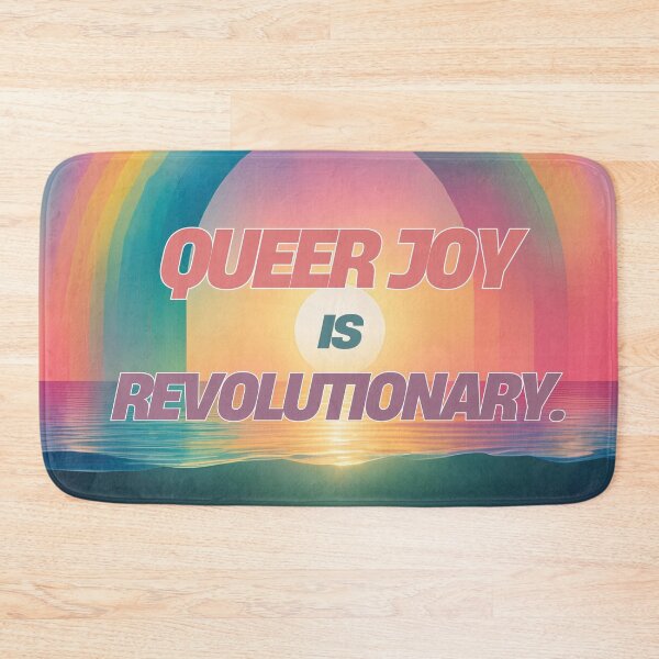 Item preview, Queer Joy Is Revolutionary – Empowering Rainbow designed and sold by KahlenDeveraux.