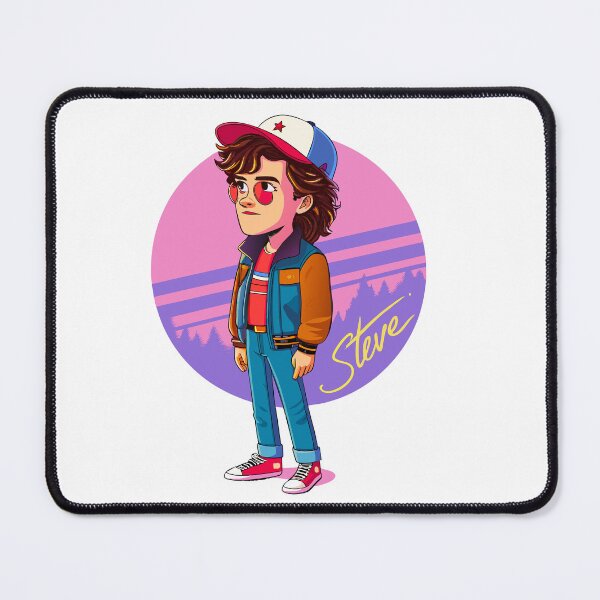 Item preview, Stranger Things Steve harrington designed and sold by GlowInk8.
