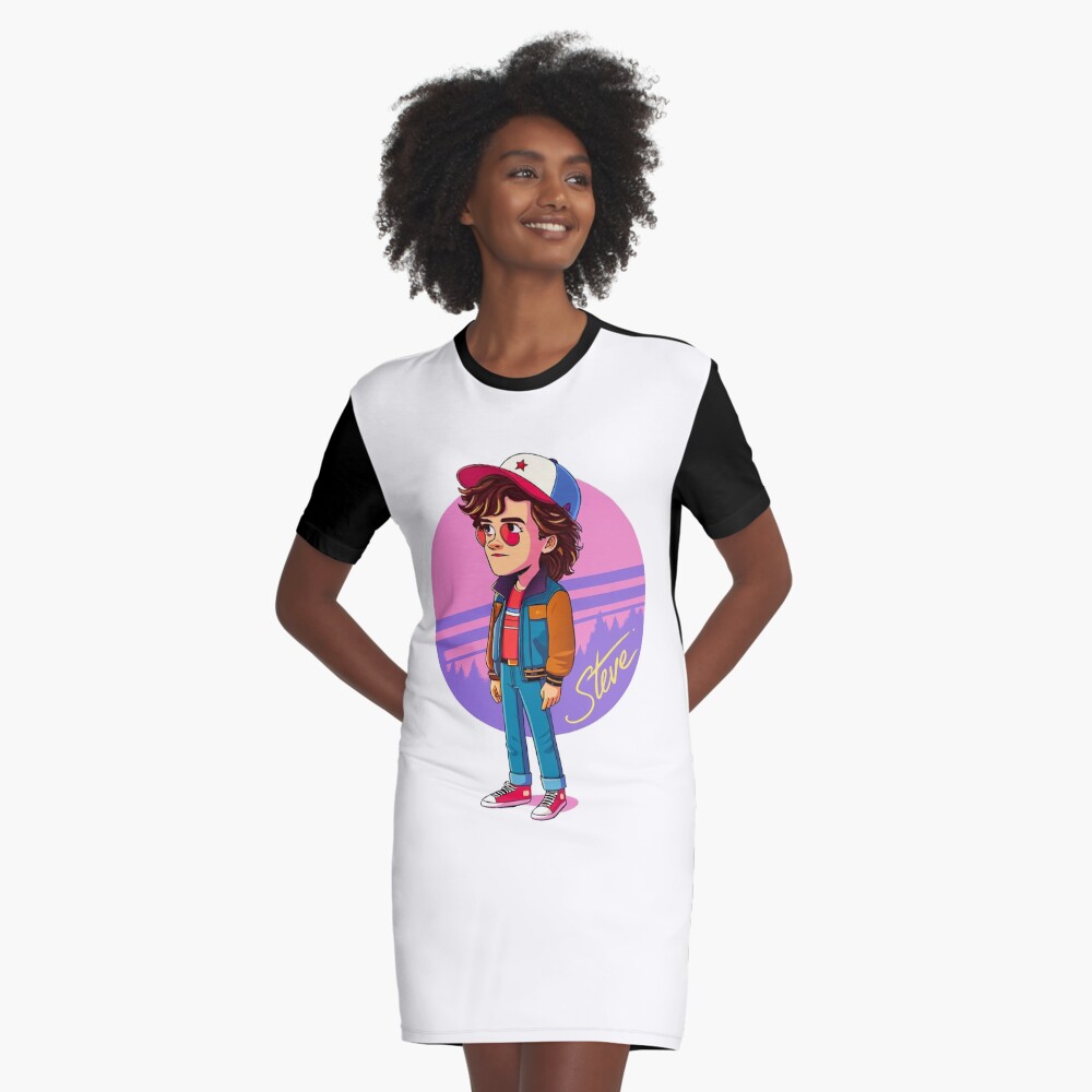 Item preview, Graphic T-Shirt Dress designed and sold by timegraf.