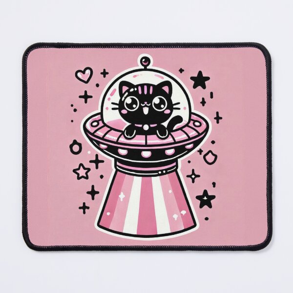 Item preview, UFO kitty  designed and sold by SpookyCuties.