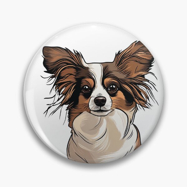 Item preview, Papillon Dog Illustration designed and sold by whyitsme.