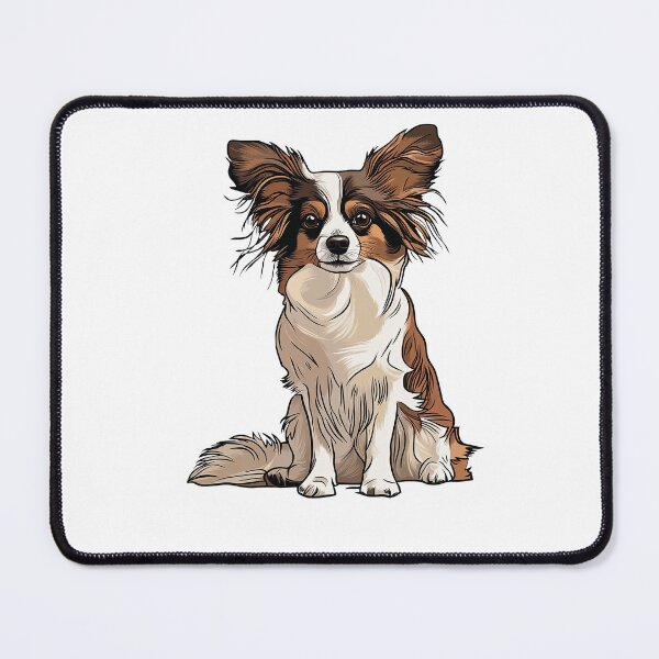 Item preview, Papillon Dog Illustration designed and sold by whyitsme.