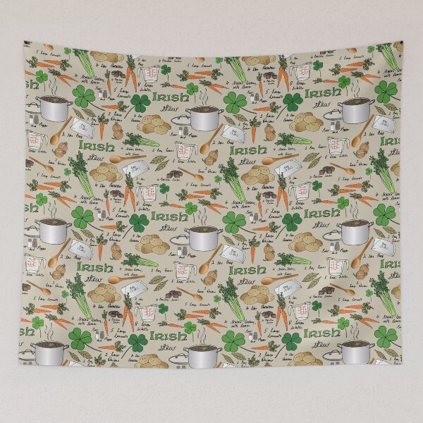 Item preview, Illustrated Irish Stew Recipe  designed and sold by IrishVikingDesigns.