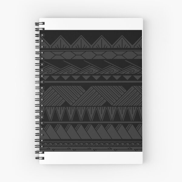 Item preview, Black and Dark Gray Tribal Pattern designed and sold by Steeb757.