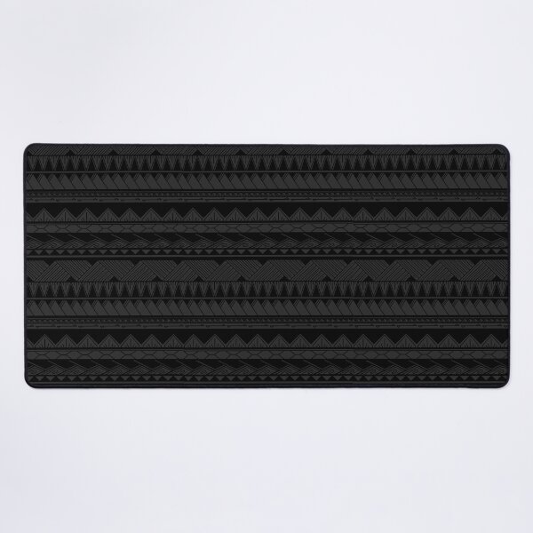 Item preview, Black and Dark Gray Tribal Pattern designed and sold by Steeb757.