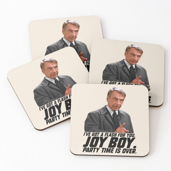 Item preview, I Gotta Flash For Ya, Joy Boy. Party Time Is Over - Lt. Bookman designed and sold by ourkid.