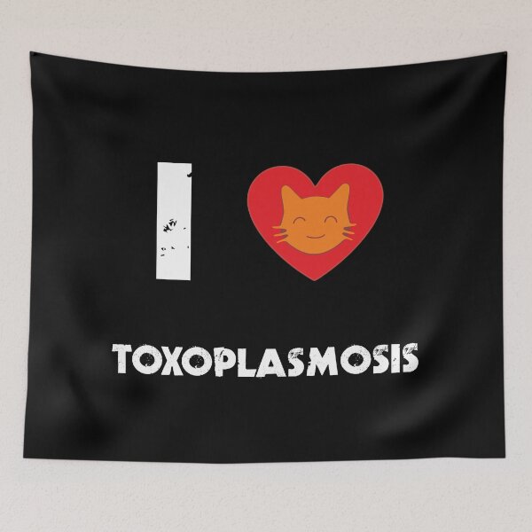 Item preview, I Love Toxoplasmosis designed and sold by eldram.
