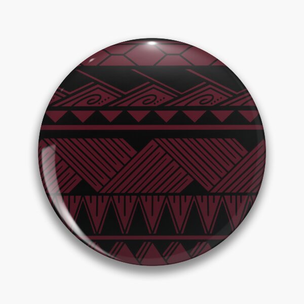 Item preview, Black and Maroon Tribal Pattern designed and sold by Steeb757.