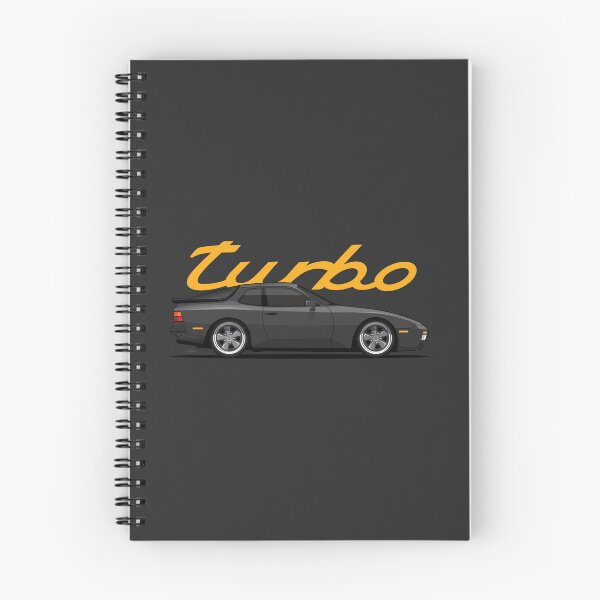 Item preview, Porsche 944 turbo retro Black Illustration designed and sold by blackdogshop.