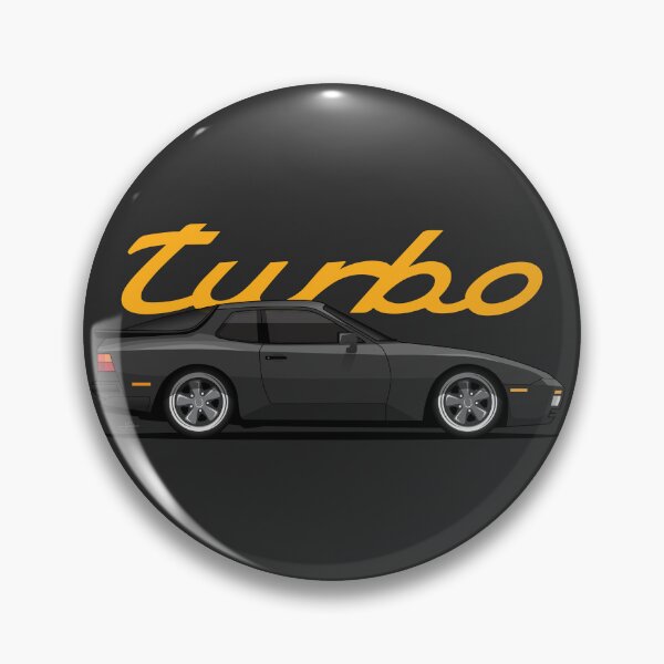 Artikelvorschau, Porsche 944 Turbo Retro-Schwarz-Abbildung entworfen und verkauft von blackdogshop.