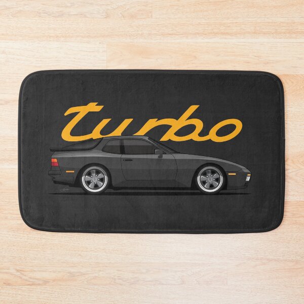 Item preview, Porsche 944 turbo retro Black Illustration designed and sold by blackdogshop.