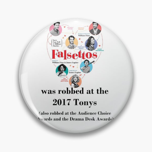 Item preview, FALSETTOS WAS ROBBED designed and sold by SoggyCheeseFry.