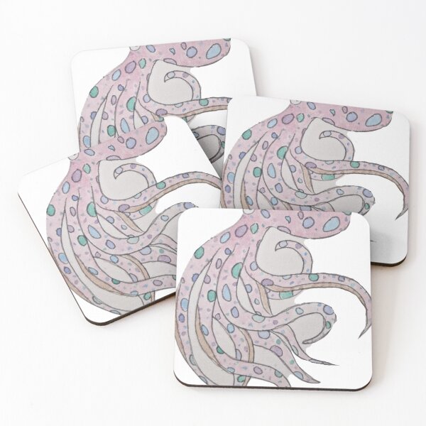 Item preview, Octopus watercolour designed and sold by Melontastic1.