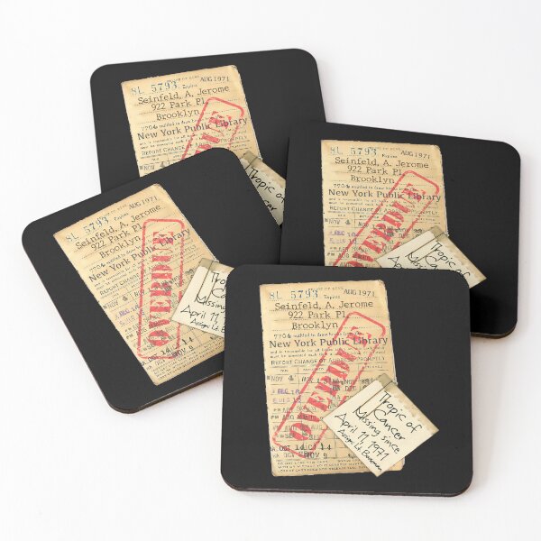 Item preview, Lt. Bookman - Jerry's Tropic Of Cancer Overdue Book designed and sold by ourkid.