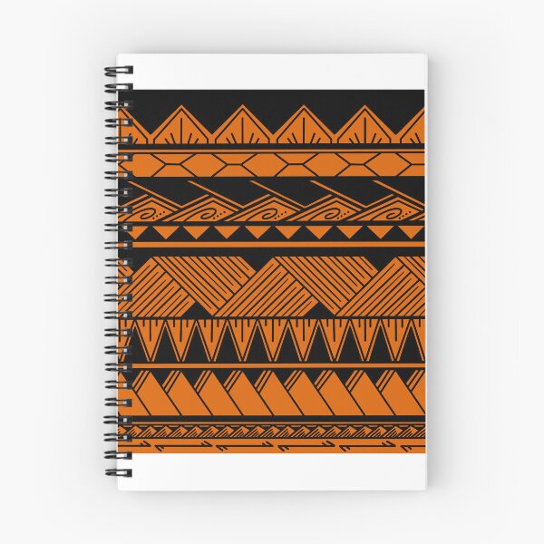 Item preview, Black and Orange Tribal Pattern designed and sold by Steeb757.