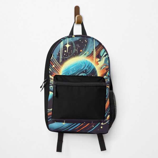 Item preview, Glowing Planets and Distant Stars in a Futuristic Style designed and sold by Eiadlight.