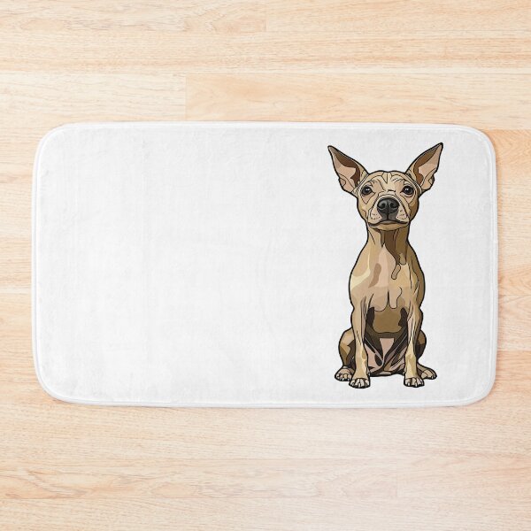 Item preview, American Hairless Terrier Dog Illustration designed and sold by whyitsme.