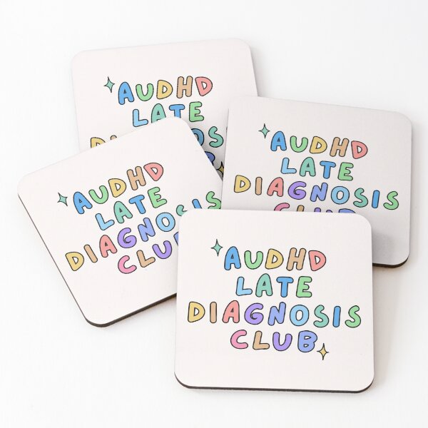 Item preview, AuDHD late diagnosis club (ADHD and autism) designed and sold by NeurodiverseTea.