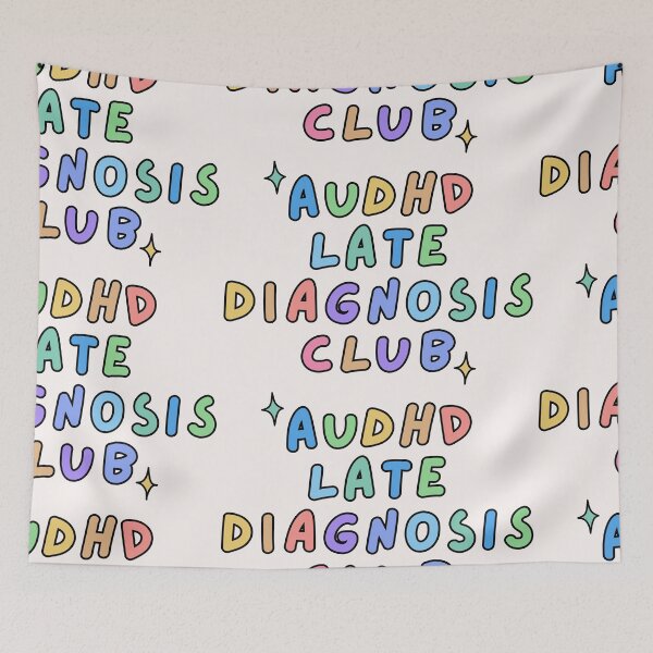 Item preview, AuDHD late diagnosis club (ADHD and autism) designed and sold by NeurodiverseTea.