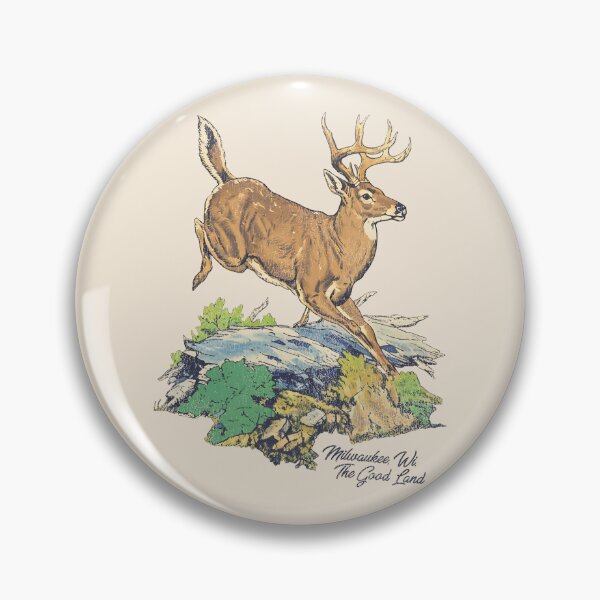 Item preview, Milwaukee Wisconsin - The Good Land White Tail Deer designed and sold by ourkid.