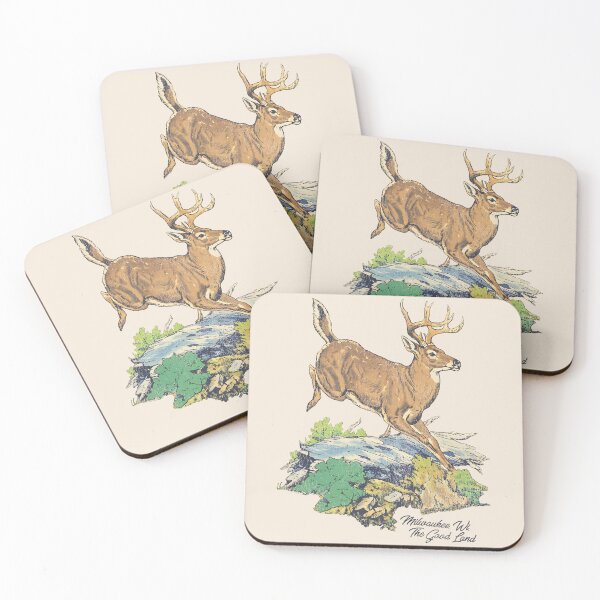 Item preview, Milwaukee Wisconsin - The Good Land White Tail Deer designed and sold by ourkid.