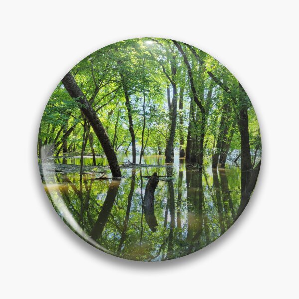 Item preview, Flooded Hiking Trail designed and sold by Cynthia Markey.