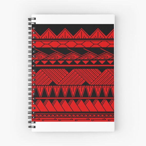 Item preview, Patrón tribal negro y rojo designed and sold by Steeb757.
