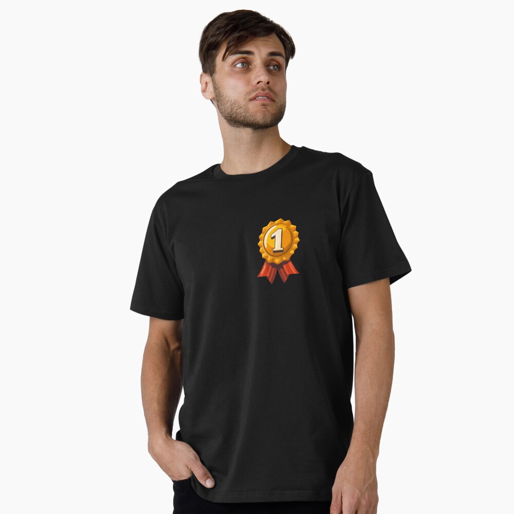 Golden Medal Ribbon Emblem Tee