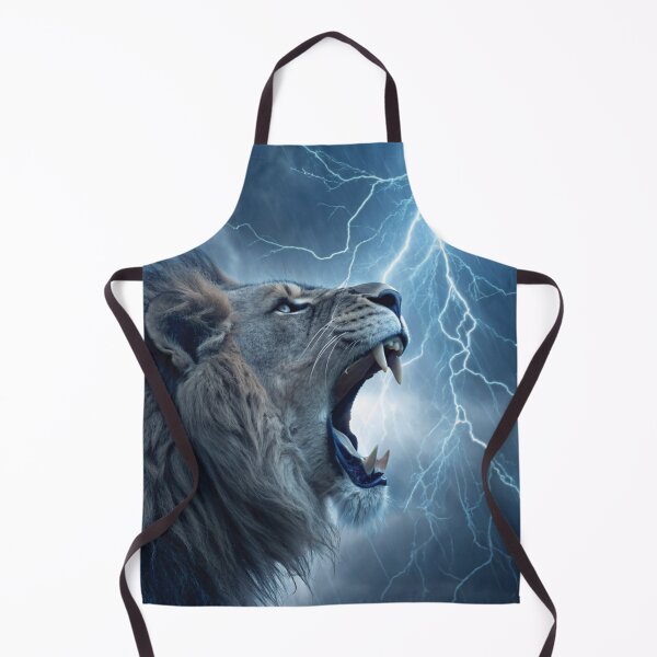 Item preview, Lion POWER KING *Where Thunder Meets Majesty* designed and sold by GWTSHIRT.